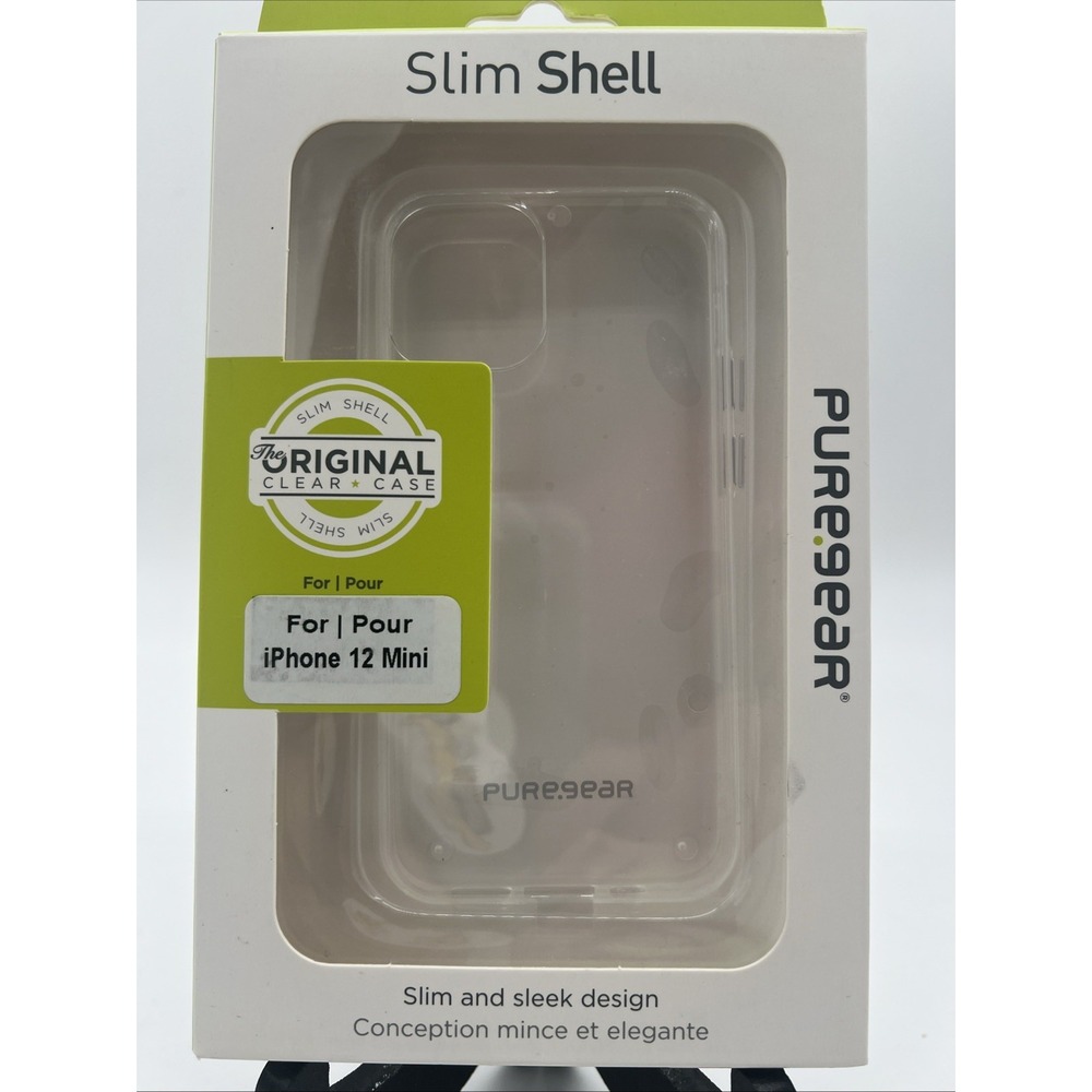 PureGear Slim Shell Series Case for Apple iPhone 12‎ Mini - Clear